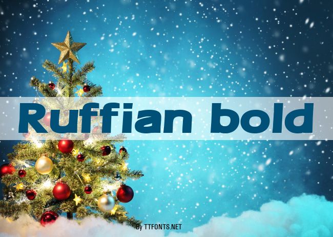 Ruffian bold example